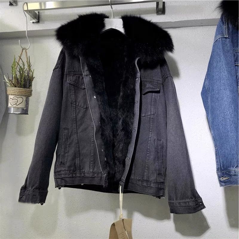 Chaqueta Corta con Cierre de Botones y Cuello con Solapa para Mujer | Ideal para Temporada Fría