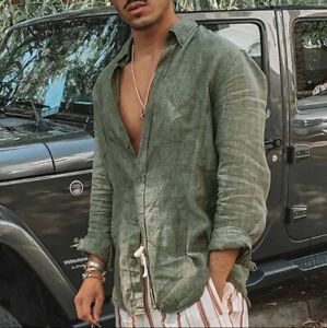 Camisa de Hombre con Corte Estándar para Uso Informal | Ideal para el Día a Día