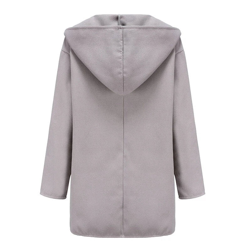 Trench Coat De Corte Largo Y Ajuste Holgado Para Mujeres | Ideal Para Uso Diario O Entretiempo
