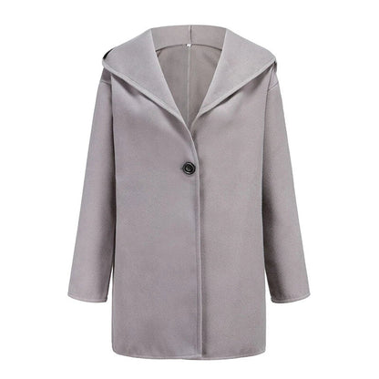 Trench Coat De Corte Largo Y Ajuste Holgado Para Mujeres | Ideal Para Uso Diario O Entretiempo