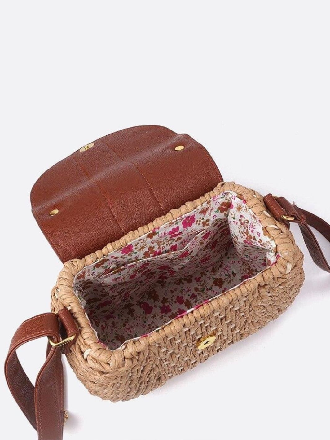 Bolso Bandolera Compacto Con Cierre De Solapa Y Botón Para Uso Diario | Ideal Para Salidas