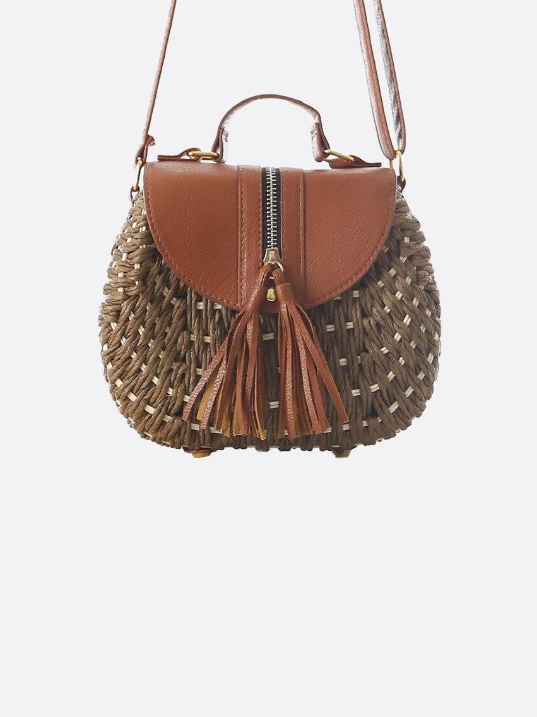 Bolso Bandolera Compacto Con Cierre De Solapa Y Botón Para Uso Diario | Ideal Para Salidas