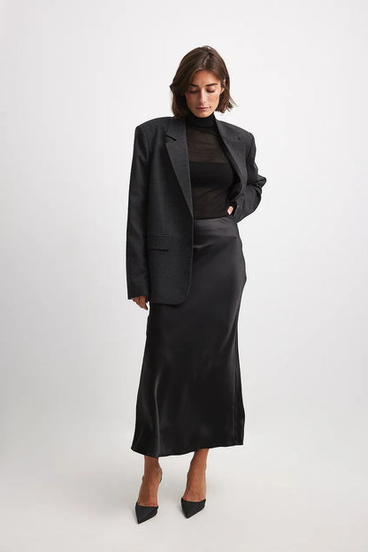 Falda Midi de Talle Alto para Mujer | Ideal para Uso Diario y Eventos