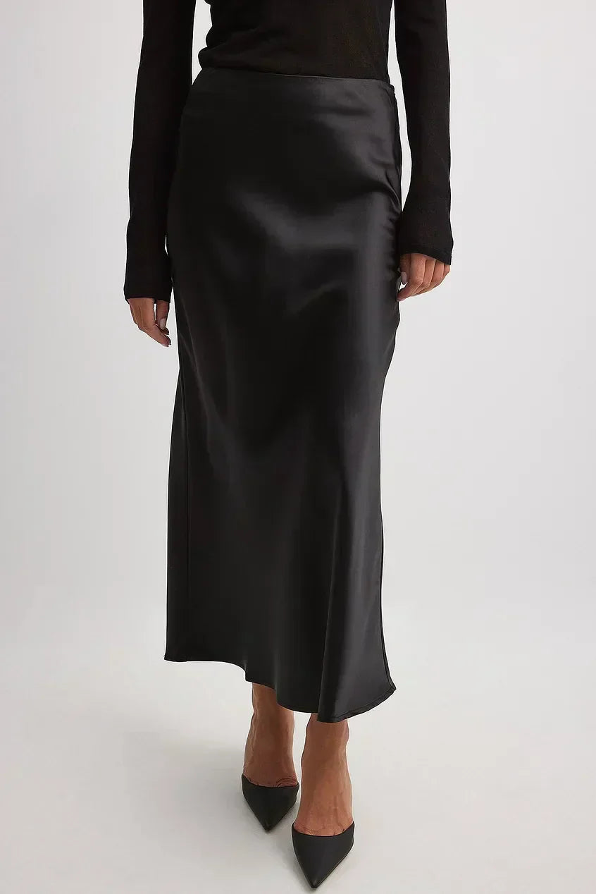 Falda Midi de Talle Alto para Mujer | Ideal para Uso Diario y Eventos