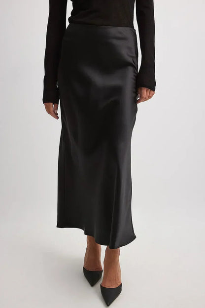 Falda Midi de Talle Alto para Mujer | Ideal para Uso Diario y Eventos