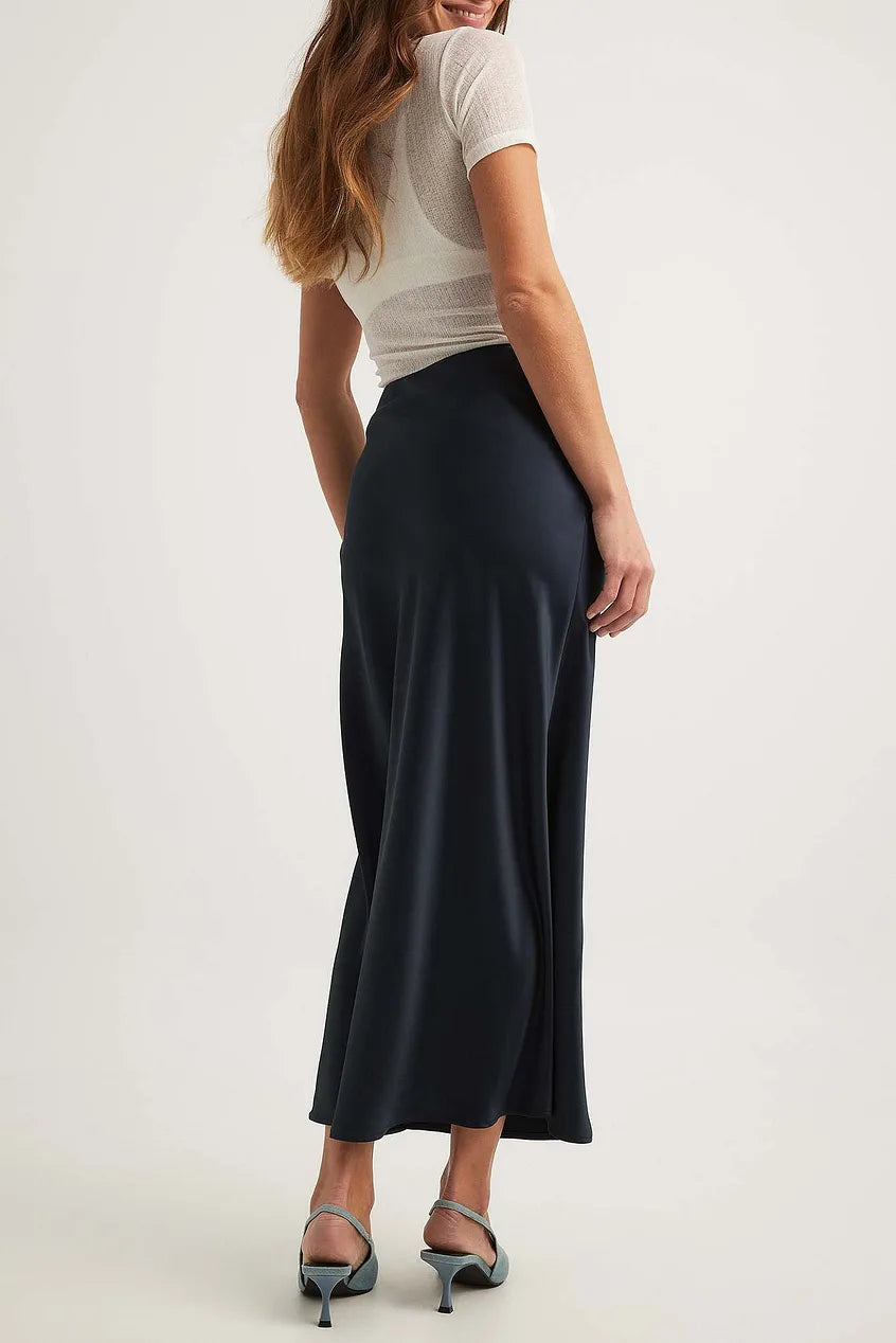 Falda Midi de Talle Alto para Mujer | Ideal para Uso Diario y Eventos