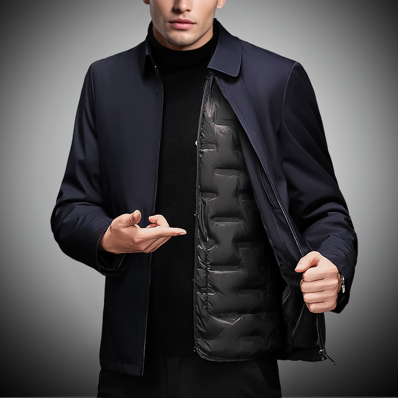 Chaqueta Ligera Con Cuello Y Bolsillos Funcionales Para Adultos | Ideal Para Uso Diario En Días Frescos