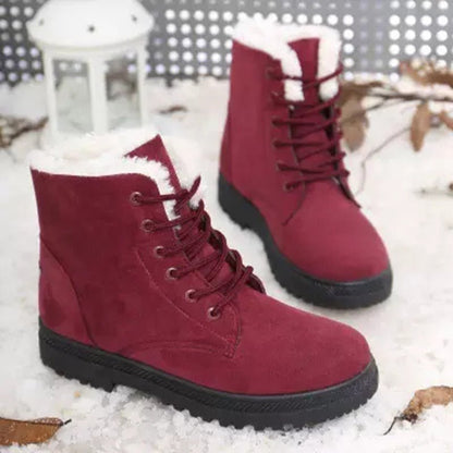 Botas De Invierno Con Cordones Para Mujer | Ideal Para Temporada Fría