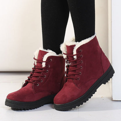 Botas De Invierno Con Cordones Para Mujer | Ideal Para Temporada Fría