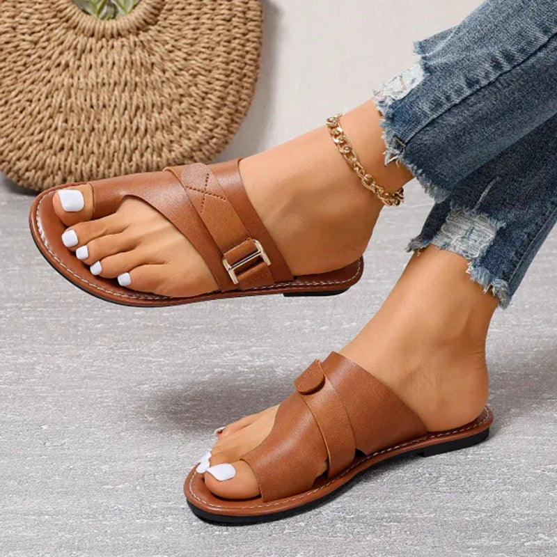 Sandalias con Tiras Ajustables para Mujer | Ideales para Uso Diario en Temporadas Cálidas