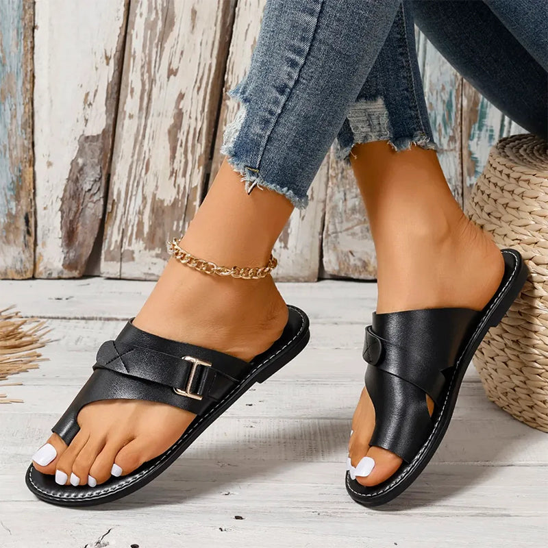 Sandalias con Tiras Ajustables para Mujer | Ideales para Uso Diario en Temporadas Cálidas