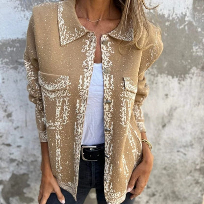 Veste con Corte Oversize y Textura Estructurada para Mujer | Ideal para Uso Diario