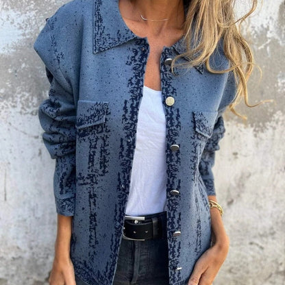 Veste con Corte Oversize y Textura Estructurada para Mujer | Ideal para Uso Diario