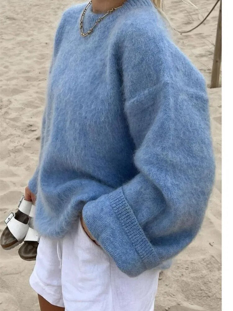Jersey con Corte Casual para Mujer | Ideal para Días Fríos