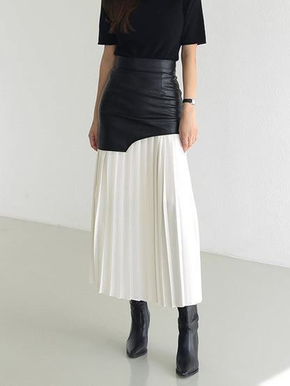 Falda Midi Asimétrica de Corte Regular para Mujer | Ideal para Uso Diario y Trabajo