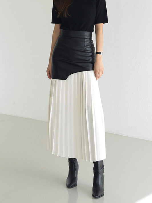 Falda Midi Asimétrica de Corte Regular para Mujer | Ideal para Uso Diario y Trabajo