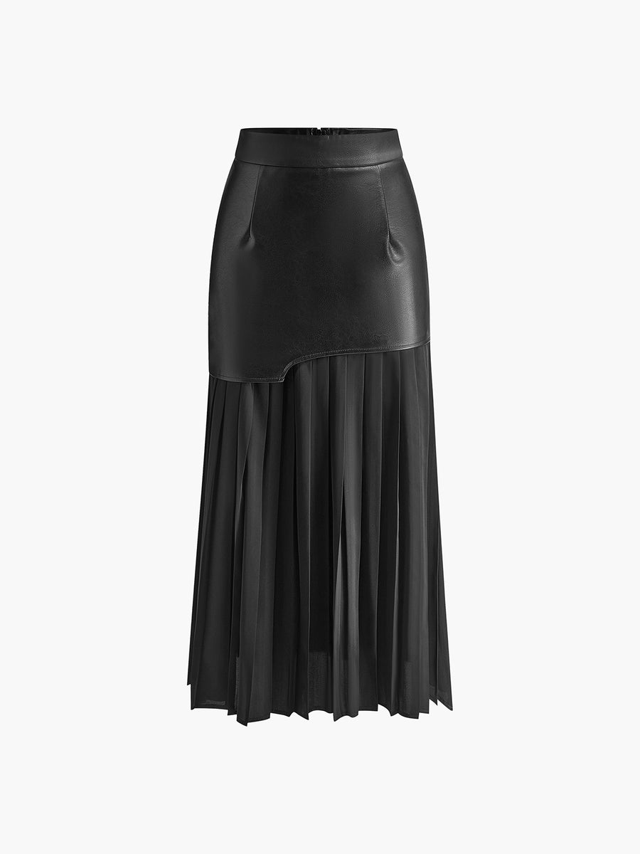 Falda Midi Asimétrica de Corte Regular para Mujer | Ideal para Uso Diario y Trabajo
