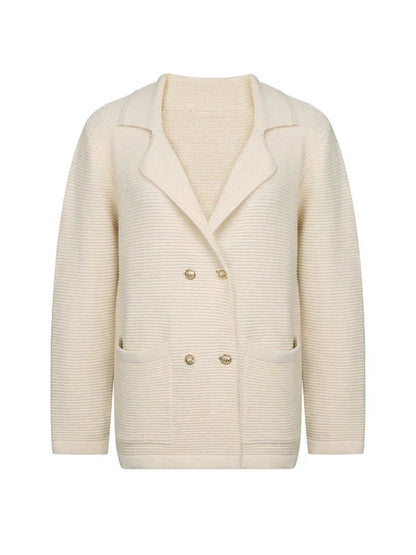 Blazer amplio de Corte Suelto y Cuello Reverso para Mujer | Uso Profesional o Diario