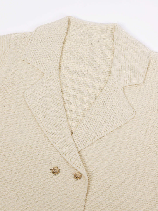 Blazer amplio de Corte Suelto y Cuello Reverso para Mujer | Uso Profesional o Diario