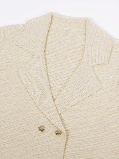 Blazer amplio de Corte Suelto y Cuello Reverso para Mujer | Uso Profesional o Diario