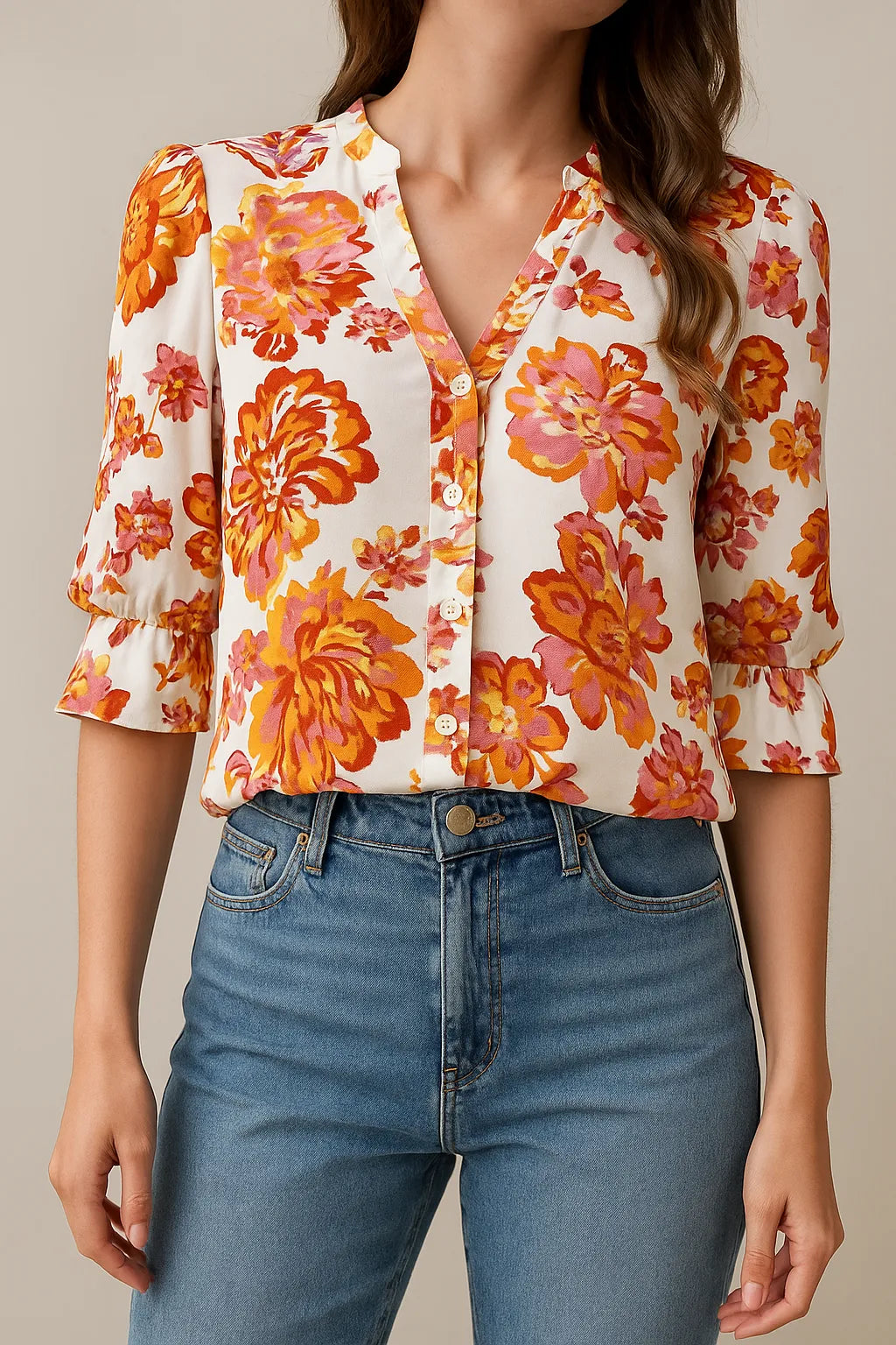 Blusa Larga De Manga Larga Para Mujer | Ideal Para Uso Diario En Interior Y Exterior