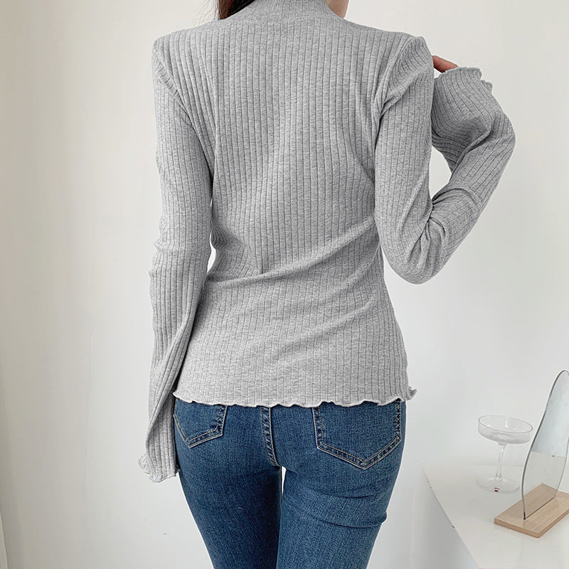 Top Con Escote Cuadrado Y Manga Larga Para Mujer | Ideal Para Uso Diario Y Semi-Formal