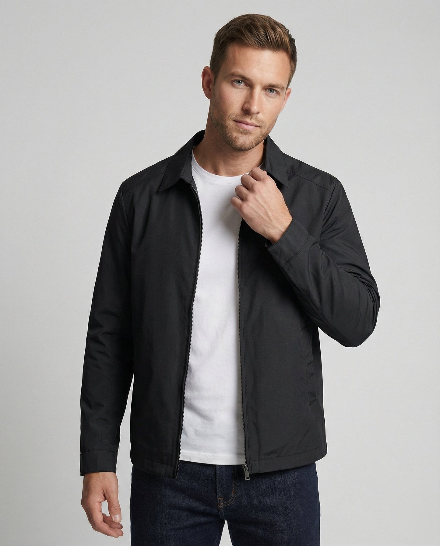 Chaqueta Recta Para Hombre | Ideal Para Uso Diario Y Profesional