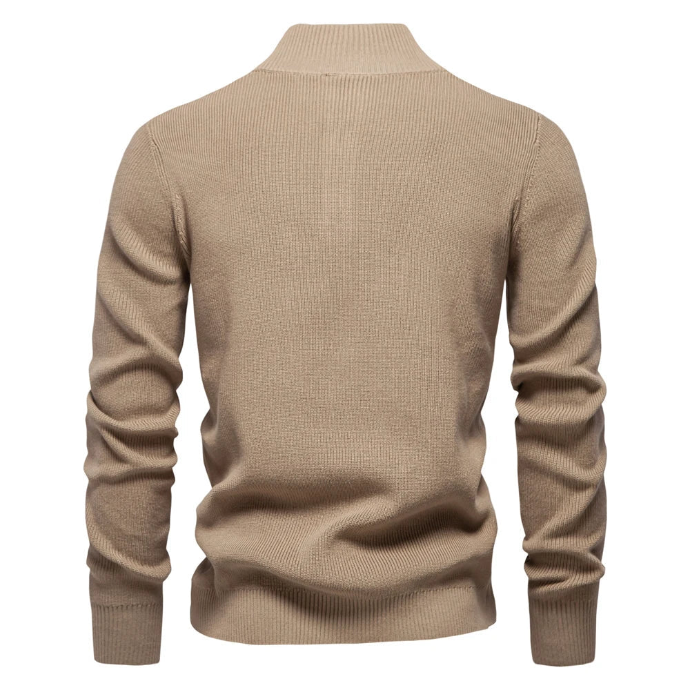 Jersey con Botones Frontales y Corte Ligeramente Ajustado para Hombre | Ideal para Otoño e Invierno