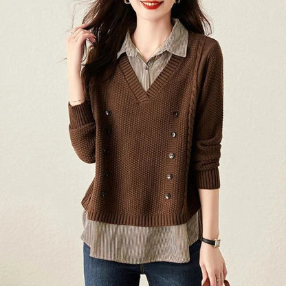 Jersey Con Cuello En V Y Cuello Alto Integrado Para Adultos | Ideal Para Uso Diario En Contextos Variados