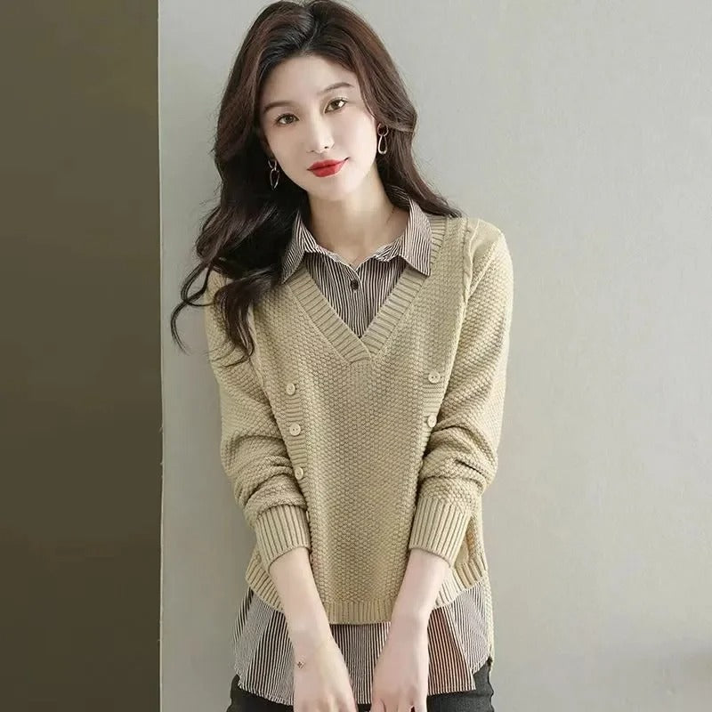 Jersey Con Cuello En V Y Cuello Alto Integrado Para Adultos | Ideal Para Uso Diario En Contextos Variados