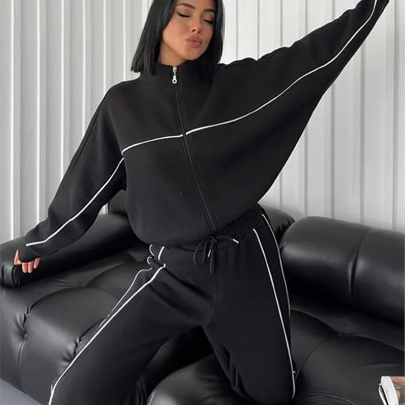 Conjunto de Jersey de Manga Larga con Pantalón para Mujer | Ideal para Uso Diario