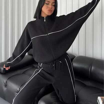 Conjunto de Jersey de Manga Larga con Pantalón para Mujer | Ideal para Uso Diario