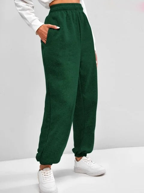 Jogger Con Corte Holgado Y Cintura Elástica Para Mujer | Ideal Para Uso Diario