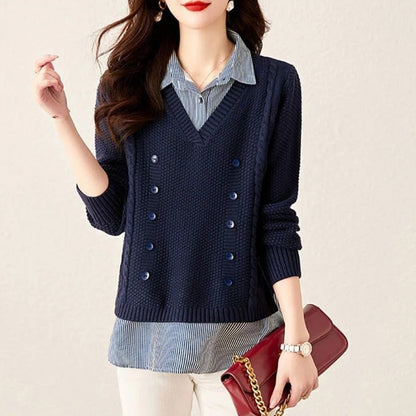 Jersey Con Cuello En V Y Cuello Alto Integrado Para Adultos | Ideal Para Uso Diario En Contextos Variados