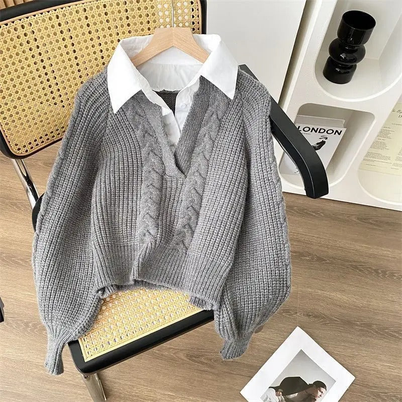 Jersey de Manga Larga con Corte Relajado para Mujer | Ideal para Días Frescos