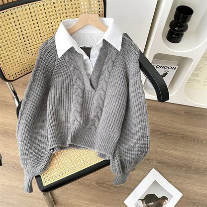 Jersey de Manga Larga con Corte Relajado para Mujer | Ideal para Días Frescos