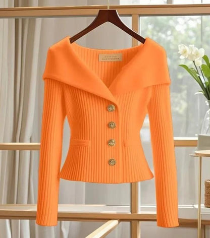 Jersey De Manga Larga Con Cuello En V Para Mujer | Ideal Para Uso Diario O Profesional
