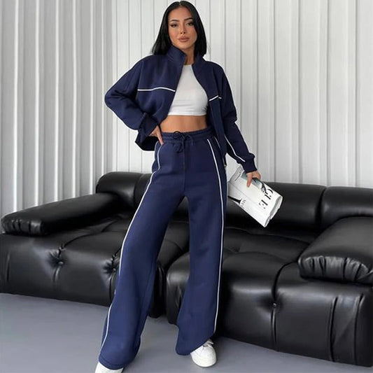 Conjunto de Jersey de Manga Larga con Pantalón para Mujer | Ideal para Uso Diario