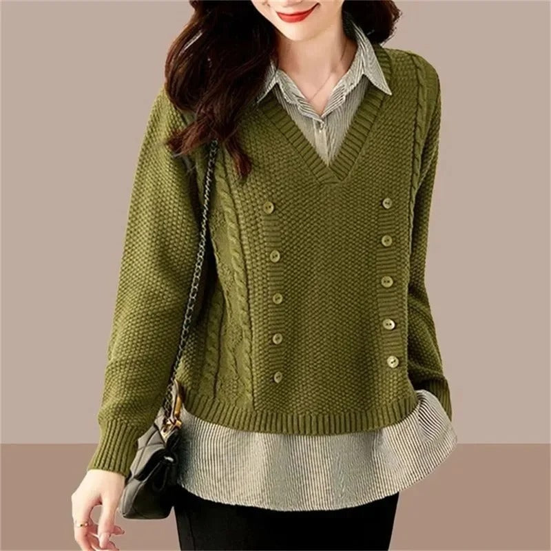 Jersey Con Cuello En V Y Cuello Alto Integrado Para Adultos | Ideal Para Uso Diario En Contextos Variados