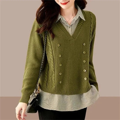 Jersey Con Cuello En V Y Cuello Alto Integrado Para Adultos | Ideal Para Uso Diario En Contextos Variados