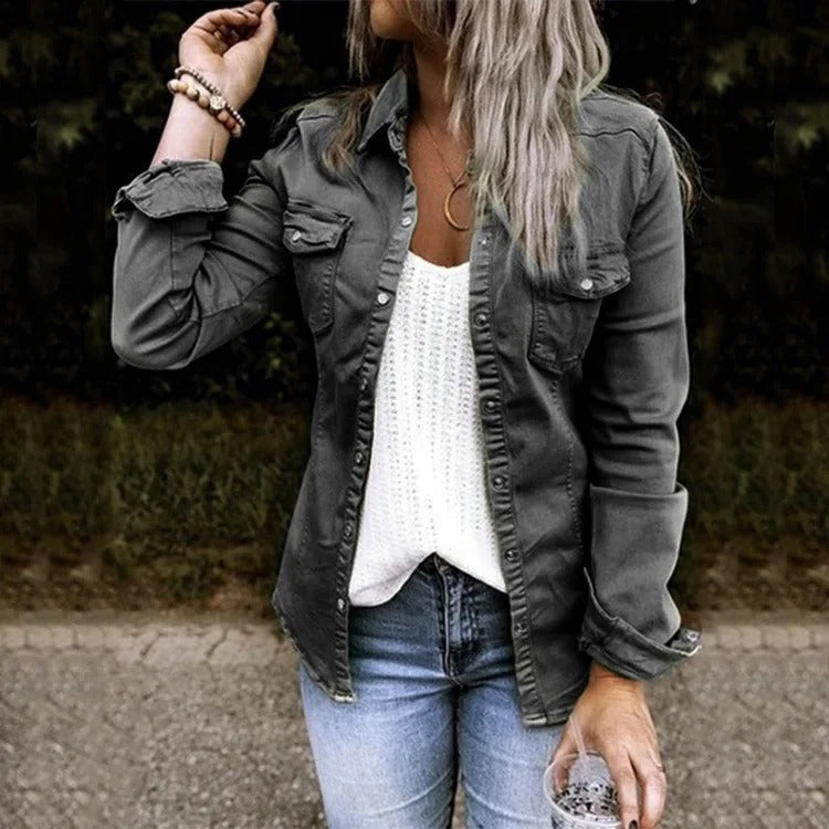 Chaqueta De Largo Medio Con Corte Ajustado Para Mujer | Ideal Para Uso Diario Y Contextos Urbanos