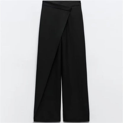 Pantalón Amplio con Talle Ajustable para Mujer | Ideal para Uso Diario