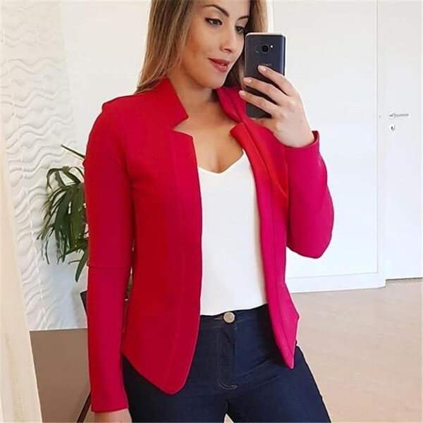 Blazer con Corte Regular para Mujer | Ideal para Uso Diario y Profesional