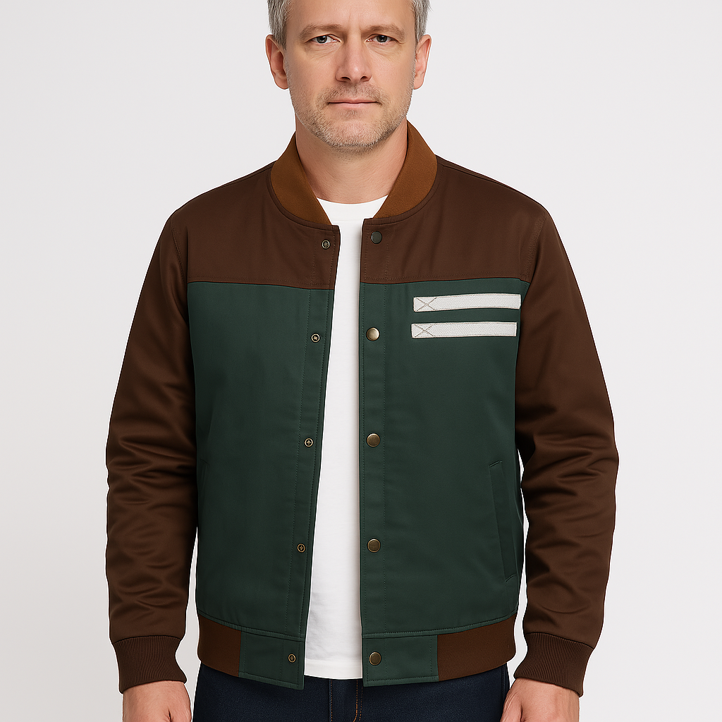 Chaqueta de Transición con Cierre de Botones para Adultos | Ideal para la Mi-Estación