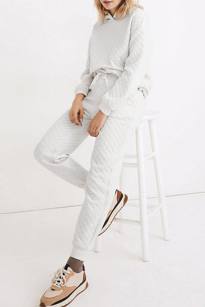 Conjunto de Hoodie y Pantalón Jogger de Corte Amplio para Mujer | Ideal para Uso Diario y Momentos de Descanso