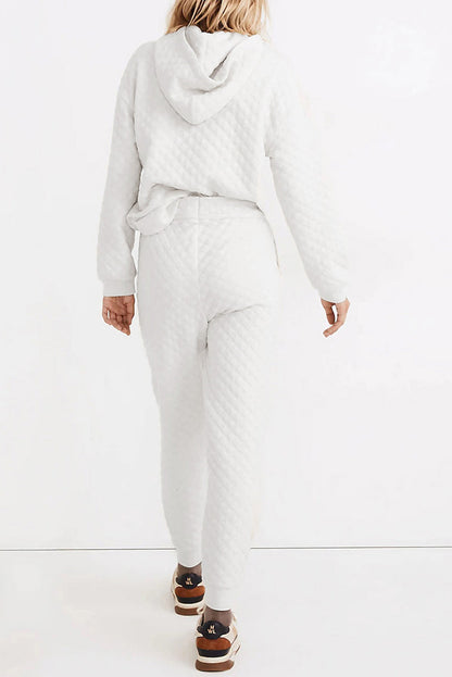 Conjunto de Hoodie y Pantalón Jogger de Corte Amplio para Mujer | Ideal para Uso Diario y Momentos de Descanso