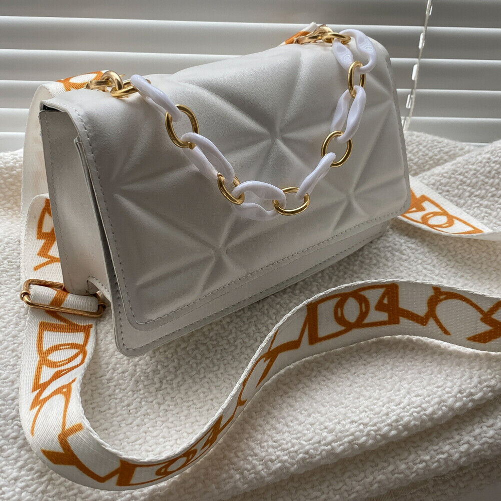 Bolso de Mano Acolchado con Cierre de Solapa para Mujer | Ideal para Uso Diario y Salidas