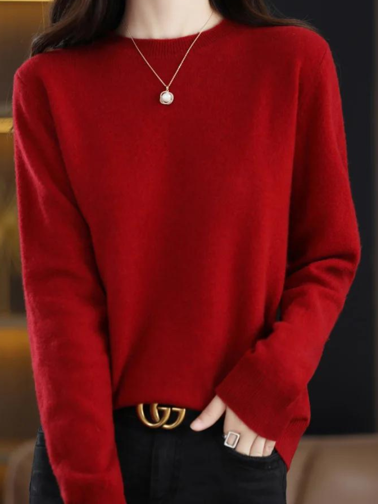 Jersey Tipo Pullover Con Mangas Largas Para Mujer | Ideal Para Invierno