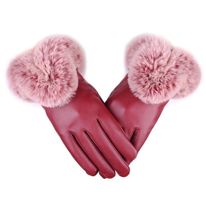 Guantes Con Borde Funcional Para Adultos | Ideales Para Invierno