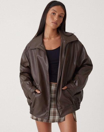 Chaqueta Oversize con Corte Amplio para Mujer | Ideal para Uso Diario